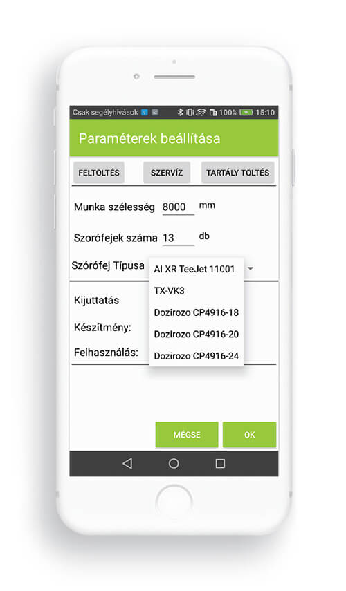 Temposensor basic mobile application
